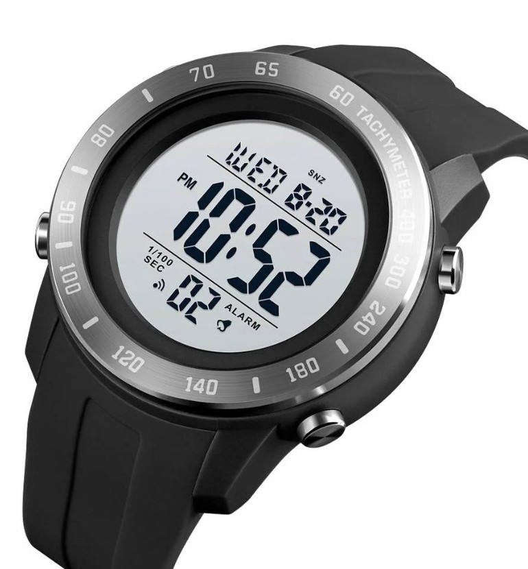 Тактические часы Skmei 1524BKWT Black-White Фото 2